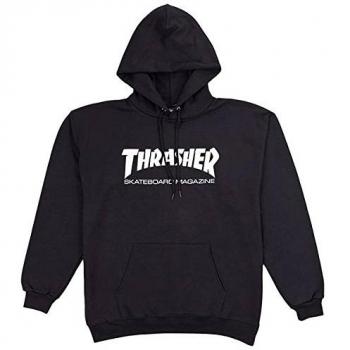 Thrasher Skate Mag Unisex Black Hoodie Size S