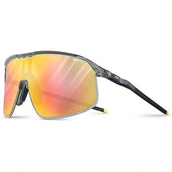 Julbo Gafas de Sol Fotocromáticas Density con lentes REACTIV Photochromic Performance 1-3 Light Amplifier rosa, color gris translúcido brillante