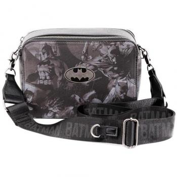 Bolso Bandolera Karactermania Batman Bat Compacto para Niños en Color Negro