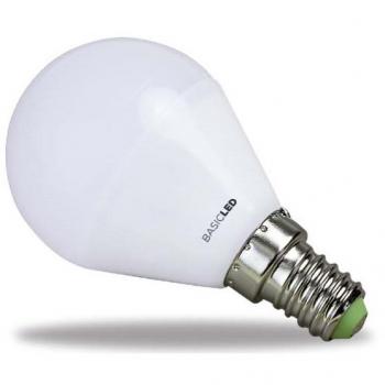 Bombilla esférica LED 7W E14 6500K