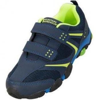 Mountain Warehouse Children's Light Up Trainers (Purple/Navy) - Size UK 12 Kids