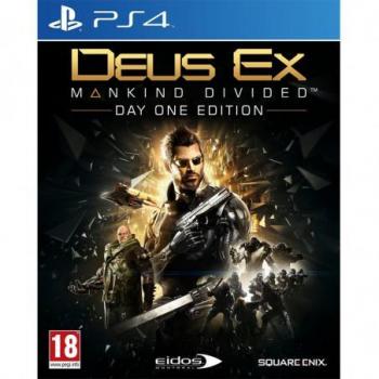 Deus Ex Mankind Divided Day One Edition PS4 Game