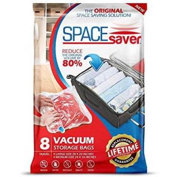 Space Saver - Juego de 8 bolsas compresoras para ropa