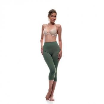 Legging capri Anaissa Noah con fibra Emana 200 den color verde talla S