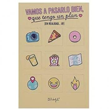 Mr. Wonderful Postal, Multicolor, Estandar
