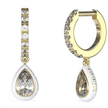 Pendientes Huggie Me de Acero Dorado para Mujer Guess JUBE03143JWYGWHT-U