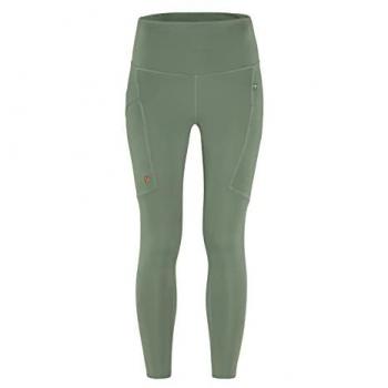 Fjällräven Abisko Women's Functional Tights in Patina Green