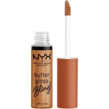 NYX Professional Makeup Butter Gloss Bling Lip Gloss Glittering Shade 03 Pricey 8 ml