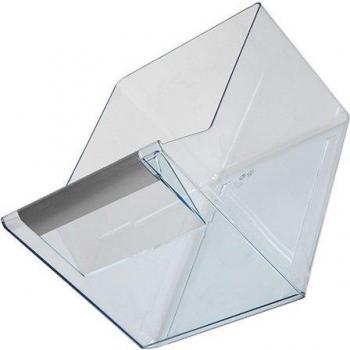 Cajón transparente para verduras compatible con frigoríficos Electrolux y AEG, tamaño medio 2651105021
