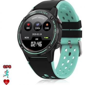 Smartwatch M6S con GPS, brújula y monitor cardiaco