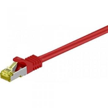 Cable de Red Microconnect 0.5m Cat7 S/FTP Rojo