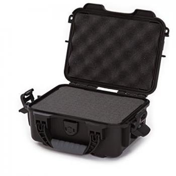 Nanuk 904 Protective Hard Case w/ Cubed Foam, 10.2in, Waterproof, Black