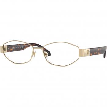 Versace VE1298 1252 Women’s Eyeglasses Gold Size 55 - Blue Light Block Available