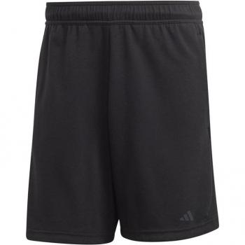 Pantalón de yoga y pilates Adidas Base negro hombre, características: tejido suave, elasticidad para mayor comodidad, cintura elástica con cordón ajustable, diseño moderno y funcional, ideal para yoga y pilates