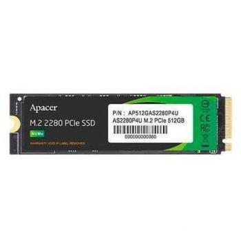 Disco SSD Apacer AS2280P4U 512GB/ M.2 PCIe