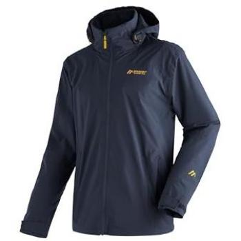 Maier Sports Metor Rec Men's Waterproof Outdoor Jacket with Hood - Night Sky Blue