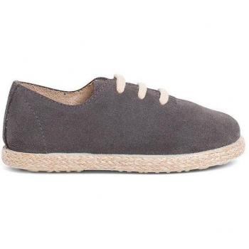 Zapatillas de serraje con yute para niños de Pisamonas