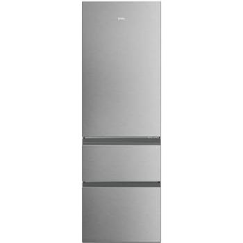 Frigorífico Combinado Haier HTR3618CNMG No Frost 185 cm, 360 L, Clase C, Plata