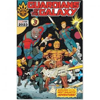 Póster Marvel Guardianes de la Galaxia Vol 3 - Explode Into The Next Galactic Adventure