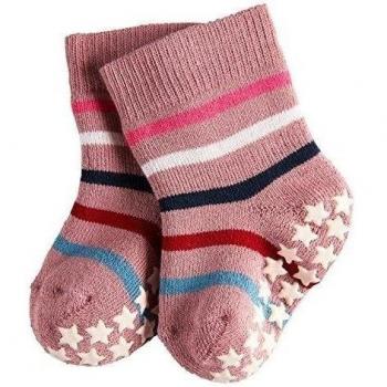 FALKE Multi Stripe Catspads, Calcetines para Bebés, Rosa