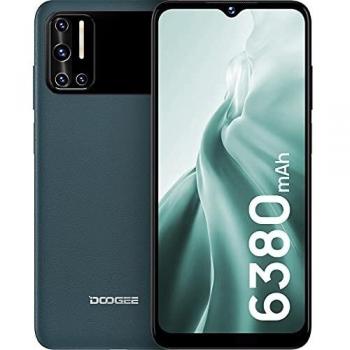 Móvil, DOOGEE N40 Pro [2022] 6GB RAM+128GB ROM 6380mAh Batería, 4G Smartphone Android 11, Helio P60 Octa Core moviles Libres, 20MP AI Cámara Cuádruple, Pantalla 6,52 Pulgadas, Carga Rápida de 24 W