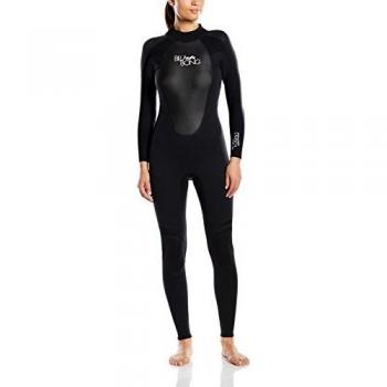 BILLABONG Launch LS Steamer 32 Wetsuits, Mujer, Negro