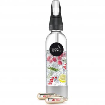 Sifón de CO2 Twist 'n Sparkle iSi - ¡Haz brillar tus bebidas!