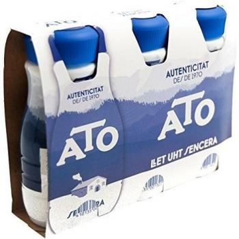 Ato - Leche Entera, Pack de 3 botellas x 200 ml