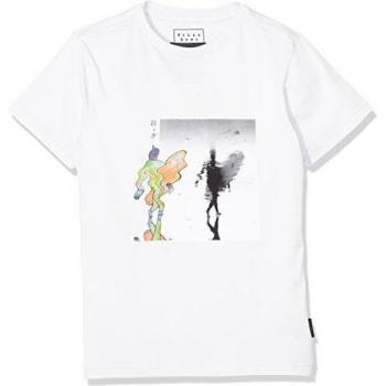 Billabong reflexion-lb SS TEE – Camiseta de manga corta para niño, Niño, REFLEXION-LB SS TEE, blanco, 14 años