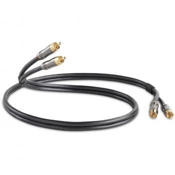 QED Performance Audio 3 Meter Analog Cable Graphite