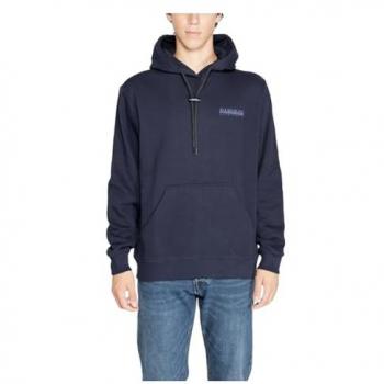 Napapijri B-Albula Navy Blue Men's Hoodie Size L