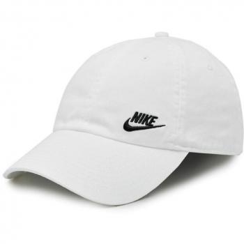 NIKE W NSW H86 Cap Futura Classic Gorra, Mujer, White/