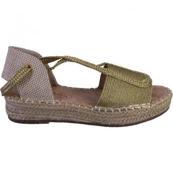 Alpargatas de mujer MANDARINA 861 oro 524