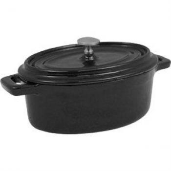 Mini Cacerola Ovalada de Hierro Fundido 315 ml - Pack Catering