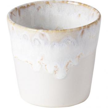 Taza de café Lungo Grespresso Costa Nova, blanca, 80 mm, 21 cl