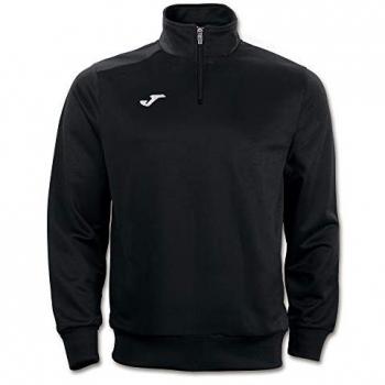 Sudadera Faraon Negra Joma, tipo: sudadera hombre, características: media cremallera, unisex-adult, talla 3XL