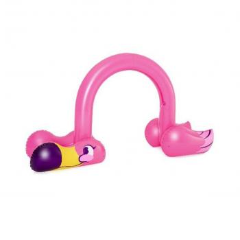 Juguete Aspersor Rociador de Agua Bestway Flamenco Rosa 340 x 110 x 193 cm Plástico