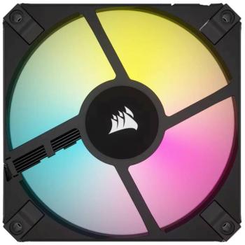 Corsair iCUE AF120 RGB Slim Ventilador con Rodamiento Dinámico de Fluidos PWM 120 mm en Color Negro