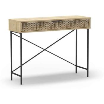 Consola Denia 1 Cajón Acabado Roble 130x100x40 cm