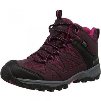 Regatta Gatlin Mid, Botas de Senderismo Unisex Niños, Morado
