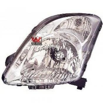 Faro Delantero Izquierdo H4 con Luz Direccional para Suzuki Swift 2005-2010 VAN WEZEL 5222961