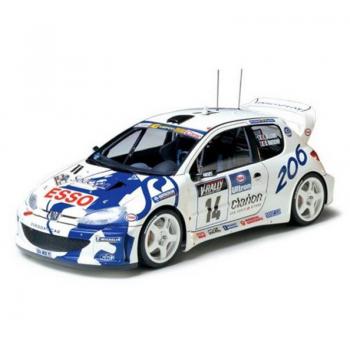 Maqueta Coche Peugeot 206 WRC 1/24