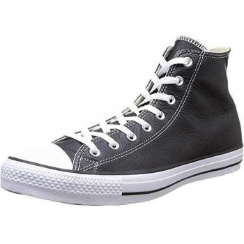 Converse Chuck Taylor All Star High Black/White Leather Sneakers