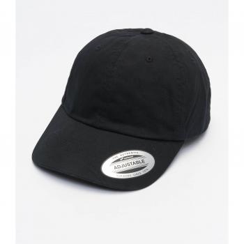 Ecowash Black Dad Cap - Unisex Cotton Adjustable Hat