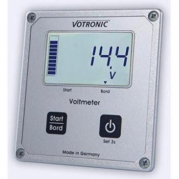 Votronic 1256 LCD voltímetro S para Sr U. MPP regulador de carga