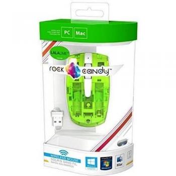 PDP - Ratón Wireless Rock Candy, Color Verde Lima