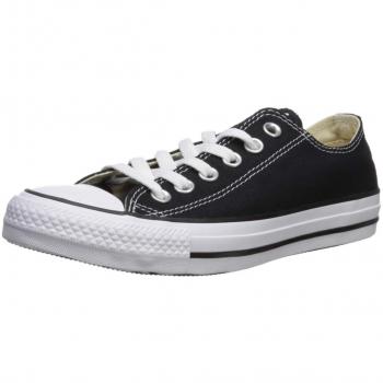 Converse Chuck Taylor All Star Classic Unisex Sneakers - Black Canvas Size 41