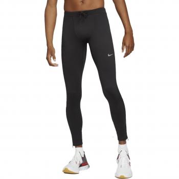 Nike Dri-Fit Challenger Men's Running Tights - Black, Silver, Size L