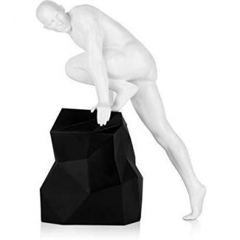 Escultura de Resina Grande 'Sensualidad' Color Blanco