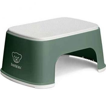 BabyBjörn® Step Stool Deep Green/White